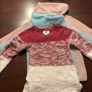 Bundle - 3 old navy sweaters size 5T